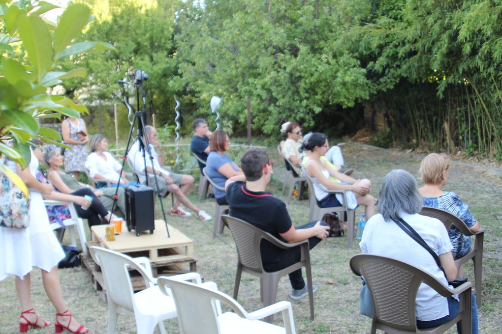 Laurence Creton et Myriam Saligari reçues dans les jardins d'Elan Sud [vidéo]