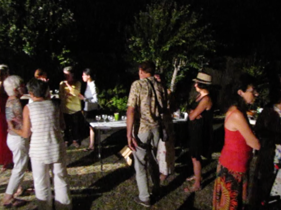 Laurence Creton et Myriam Saligari reçues dans les jardins d'Elan Sud [vidéo]