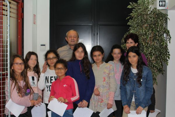 Denise Déjean, Jean Dherbey et Dominique Lin en ateliers et dédicaces