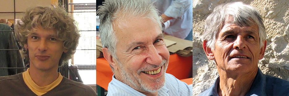 Emmanuel Jeantet, Jean-Pierre Cendron et Jean Dherbey