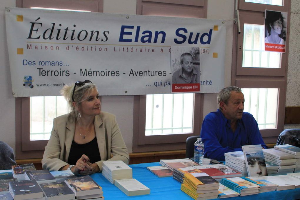 6 auteurs invités à 3 salons… bien différents