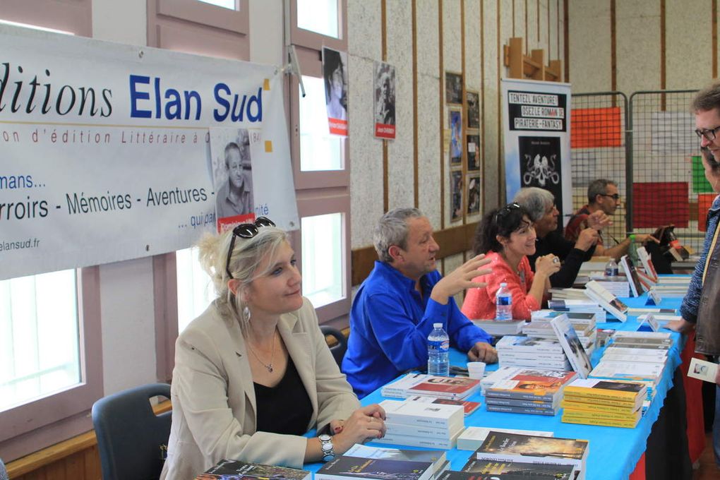 6 auteurs invités à 3 salons… bien différents