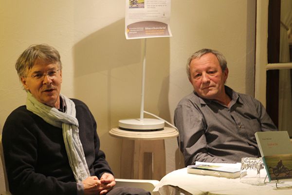 Yves Bichet à la librairie Elan Sud pour son roman Indocile