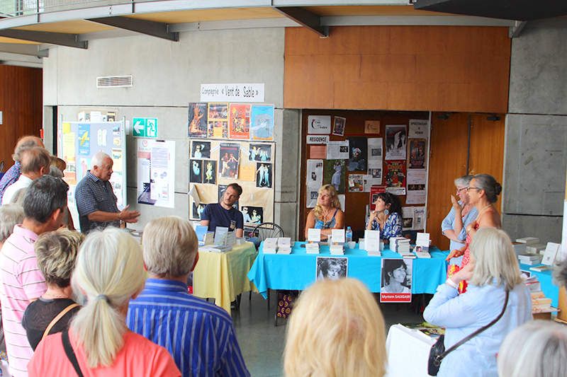 Un accueil très chaleureux des lecteurs à Tarascon/Ariège