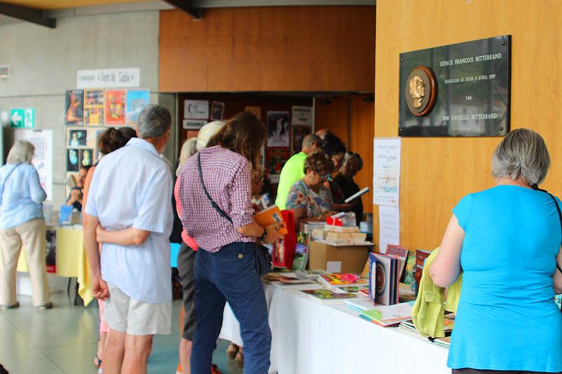 Un accueil très chaleureux des lecteurs à Tarascon/Ariège