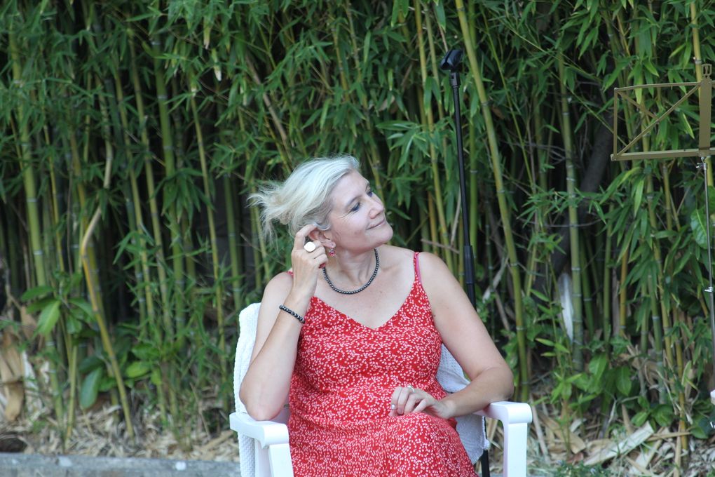 Laurence Creton et Myriam Saligari reçues dans les jardins d'Elan Sud [vidéo]