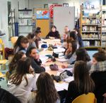 Myriam Saligari à la rencontre des lycéens