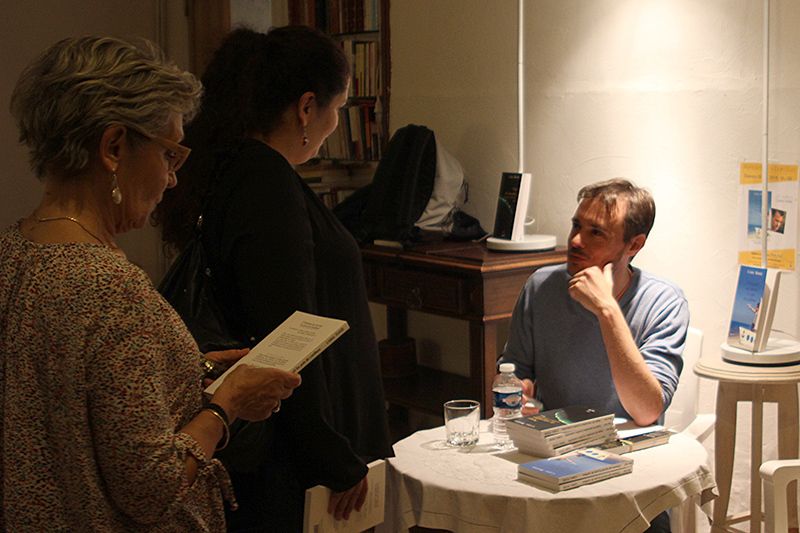 Cédric Totée reçu à la librairie Elan Sud ce vendredi