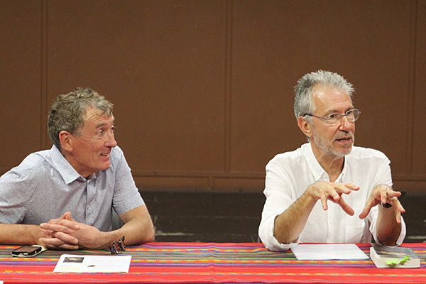 Jean-Pierre Cendron en conférence avec l'association France Amérique latine