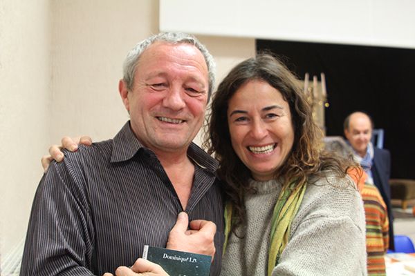 Jean-Pierre Cendron, Jean Dherbey et Dominique Lin à Feuilles d'automne de Colmars les Alpes