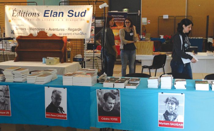 Elan Sud à L'antre des livres, les 3 &amp; 4 juin, Espace Daudet à Orange