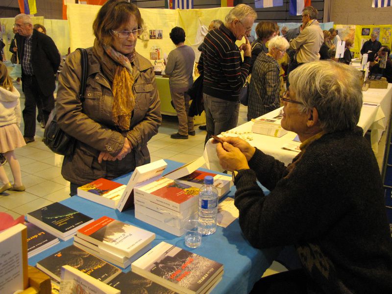 Jean Dherbey en dédicace et Jean-Pierre Cendron en rencontre littéraire à la librairie Mot à mot de Pertuis