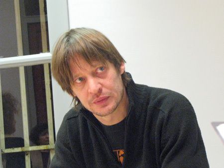 Dans l'ordre des photos : Corinne Niederhoffer, Christine Matos, Mathieu Lane Maby, Caroline Robineau, une partie du public pendant l'échange