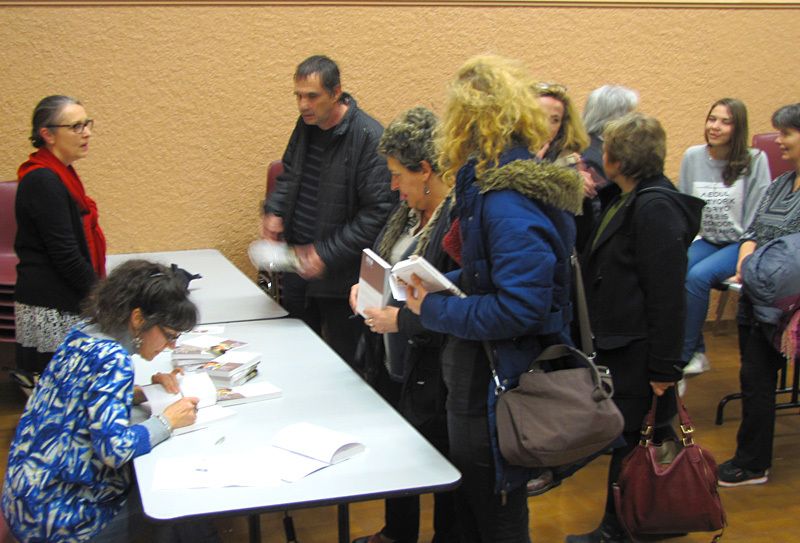Myriam Saligari rencontre ses lecteurs