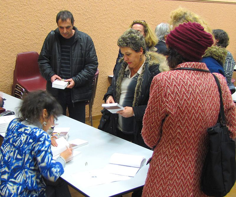 Myriam Saligari rencontre ses lecteurs