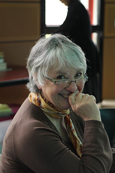 Denise Déjean, Jean Dherbey et Dominique Lin en ateliers et dédicaces