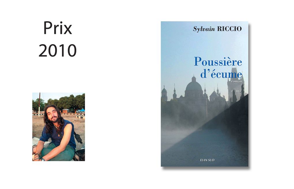 Photos des lauréats et couvertures des romans primés première chance à l'écriture