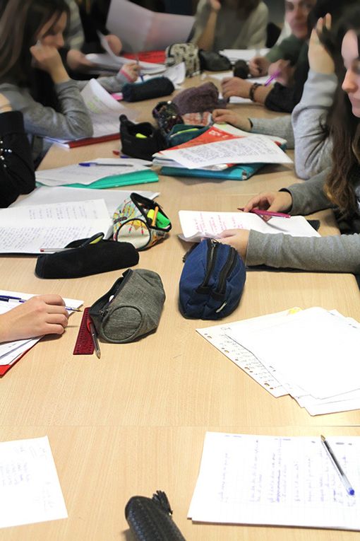 Myriam Saligari à la rencontre des lycéens