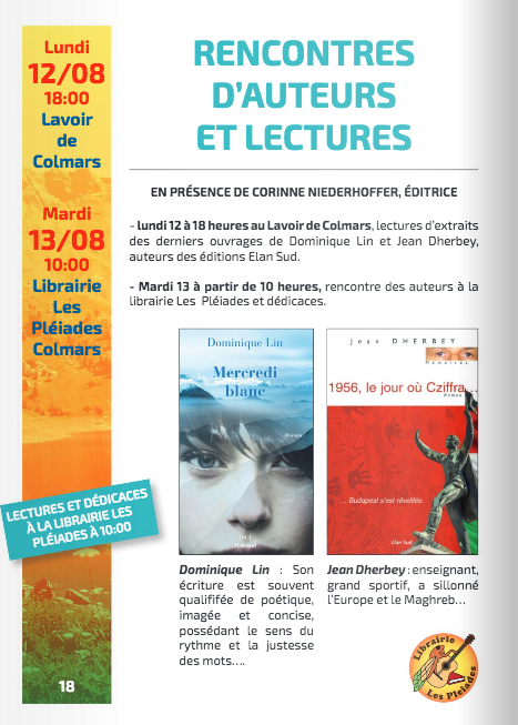 Les auteurs en dédicaces