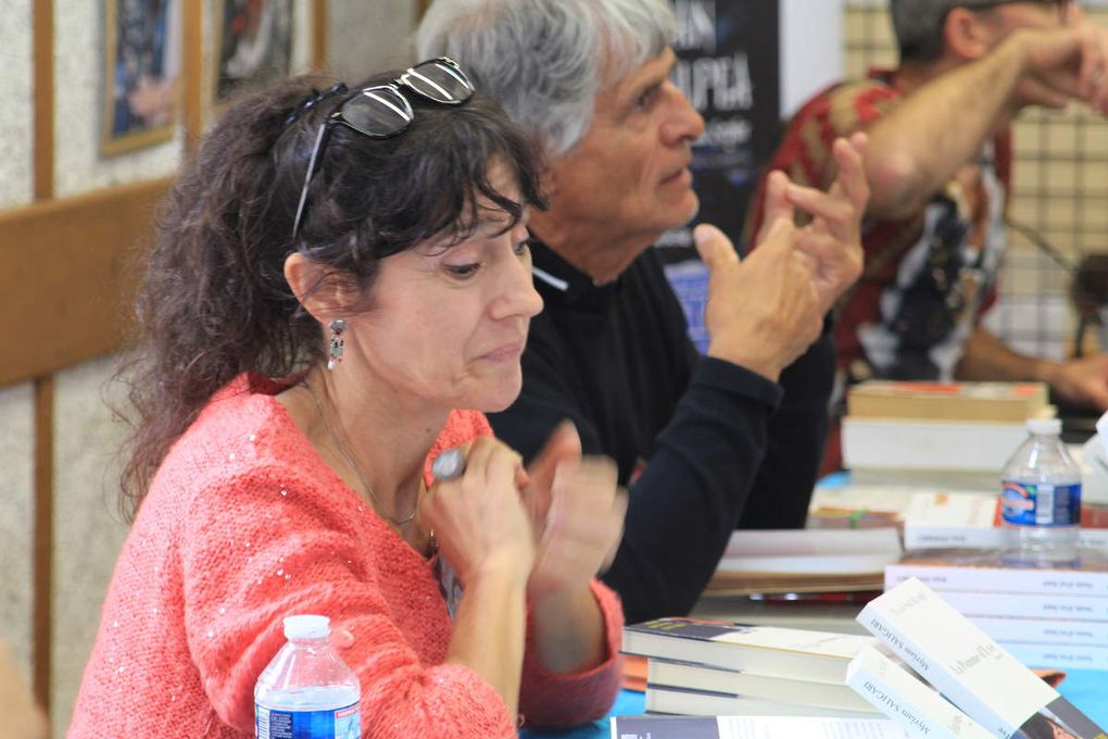 6 auteurs invités à 3 salons… bien différents