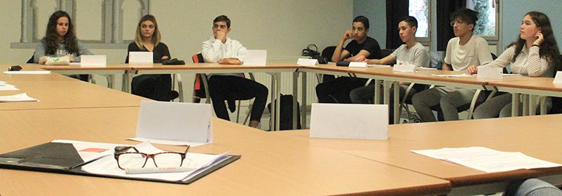 Analyse du 1er manuscrit avec les lycéens