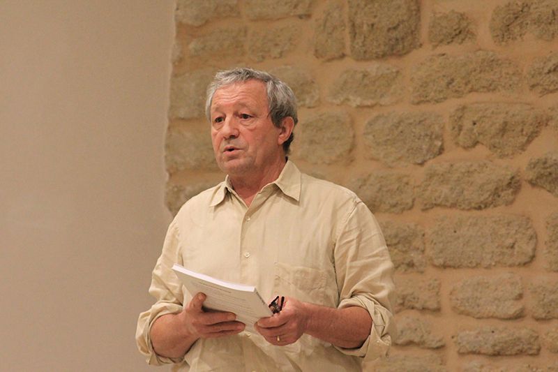 Dominique Lin présente les Lettres du Front d'Émile Sauvage, et 39-45 en Vaucluse, éd. Elan Sud à Châteauneuf-du-Pape [vidéo]