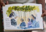 Extraits audio des romans lus au jardin du Luxembourg en juillet
