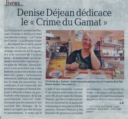 Articles et rencontres avec les auteurs