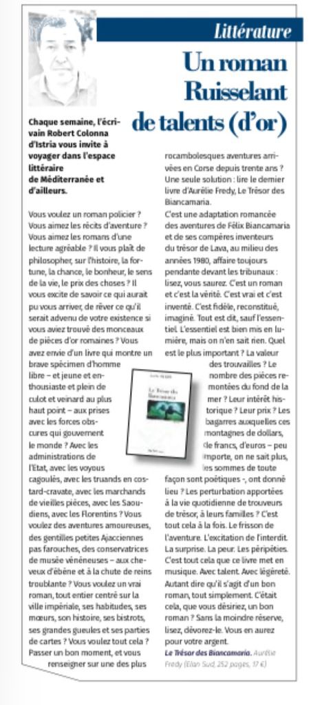 Articles et rencontres avec les auteurs