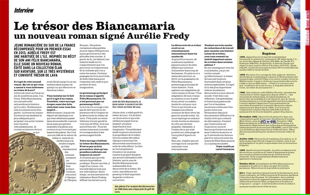 Articles et rencontres avec les auteurs