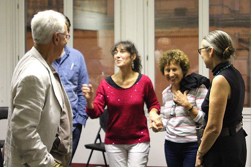 Myriam Saligari présentait la Pomme d'Ève à La Comédie Humaine, Avignon